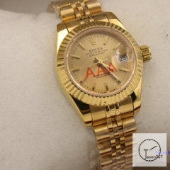 ROLEX DATEJUST 28MM Yellow Gold Dial Automatic Stainless Steel Ladies Watch AJL28975610