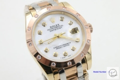 ROLEX DATEJUST 36MM Mix Color Silver Dial Automatic Stainless Steel Mens Watch AJL11318975690