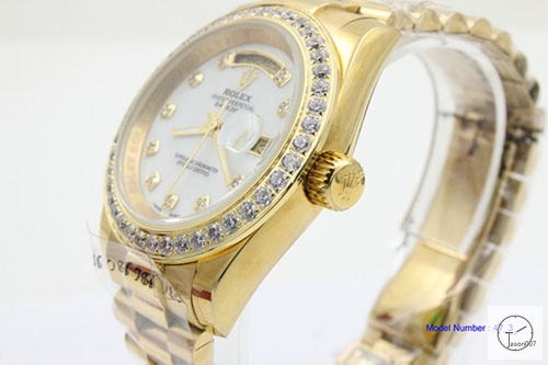 ROLEX Day Date 36MM Silver Dial Automatic Stainless Steel Mens Watch AJL11328975690
