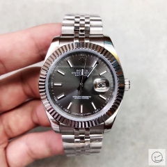 U1 Factory Rolex Oyster Perpetual Datejust 41MM Dark Rhodium Dial Automatic Stainless Steel Jubilee Bracelet Mens Watch AJL215489756940