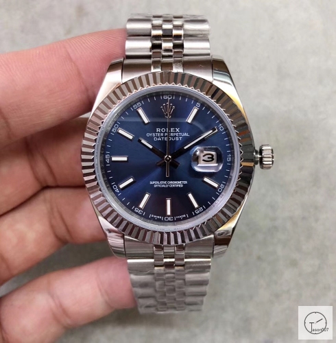 U1 Factory Rolex Oyster Perpetual Datejust 41MM BlueDial Automatic Stainless Steel Jubilee Bracelet Mens Watch AJL215589756940