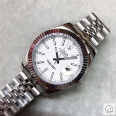 U1 Factory Rolex Oyster Perpetual Datejust 41MM Sliver Dial Automatic Stainless Steel Jubilee Bracelet Mens Watch AJL215189756940