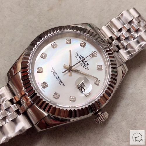 U1 Factory Rolex Oyster Perpetual Datejust 41MM White Shell Dial Automatic Stainless Steel Mens Watch AJL21648975640