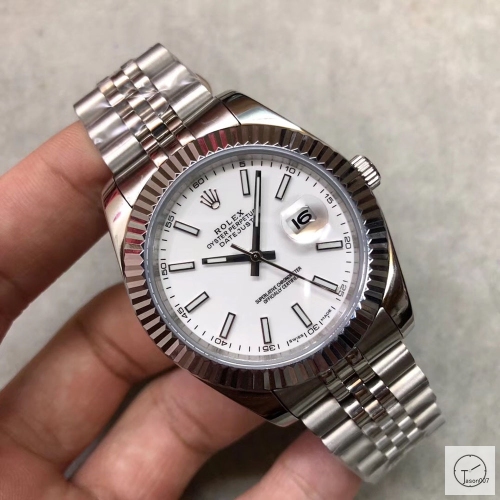 U1 Factory Rolex Oyster Perpetual Datejust 41MM Sliver Dial Automatic Stainless Steel Jubilee Bracelet Mens Watch AJL215189756940