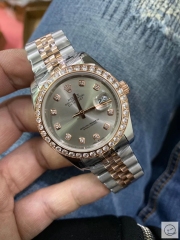 U1 Factory Rolex Datejust Two Tone Steel 36MM New Gray Dial Automatic Movement Stainless Steel Jubilee Bracelet Mens Watches AU2247859740