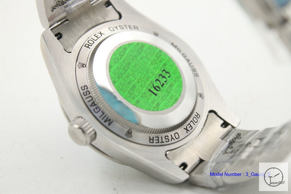 Rolex Milgauss 116400GV Z-Blue Dial Watch Automatic Movement Green Crystal Watch MintAAYZ162581679430