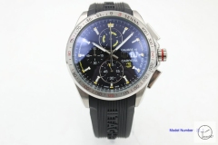 Tag Heuer Carrera Caliber 16 Quartz Chronograph Silver Dial Men's Watch AHGT222795880