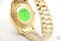 ROLEX Day Date 40mm 18K Gold Case Black Dial Big Diamond Bezel Automatic Limited Stainless Steel AYZ247902036860