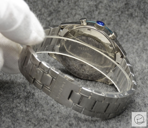 Tag Heuer Carrera Caliber 16 Day Date Quartz Chronograph Silver Dial Men's Watch AHGT215395850