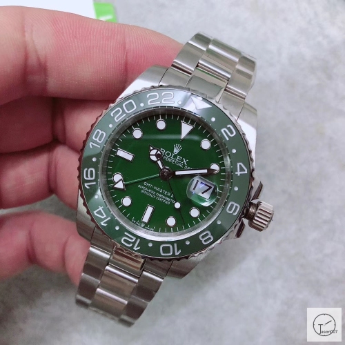 U1 Factory Rolex GMT Master II Green Ceramic Bezel Green Dial Oyster Bracelet Steel Men's Watch 126710blnr Oyster Strap AU33057856505