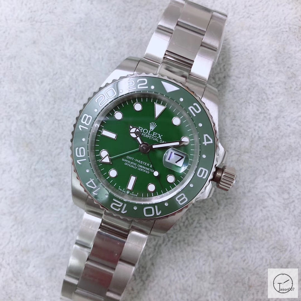 U1 Factory Rolex GMT Master II Green Ceramic Bezel Green Dial Oyster Bracelet Steel Men's Watch 126710blnr Oyster Strap AU33057856505