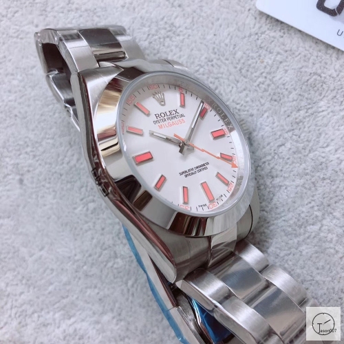 U1 Factory ROLEX MILGAUSS 116400 WHITE AND ORANGE AU13307856590