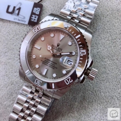 U1 Factory ROLEX Submariner Gray Ceramic Bezel Gray Dial Oyster Bracelet Automatic Men's Watch Jubilee Strap 116610 AU23607856560