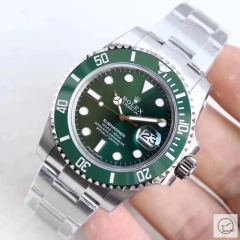 U1 Factory ROLEX Green Hulk Ceramic Submariner Date 116610LNBlack Dial AU23487856550