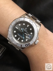 U1 Factory Rolex Yacht-Master 40 with Dark Rhodium Dial 116622 Automatic Movement Oyster Bracelet AU23827856560