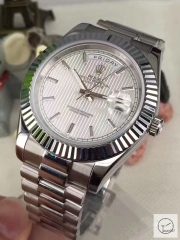 ROLEX Day Date 40mm Silver Dial Automatic Limited Stainless Steel AYZ1406202031820