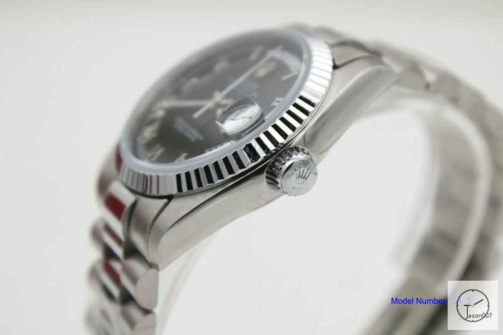 ROLEX Day Date 36mm Black Dial Automatic Limited Stainless Steel AYZ1395202031800