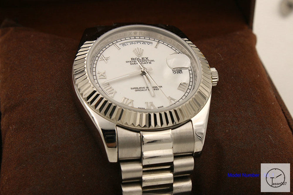 ROLEX Day Date 40mm White Roman Dial Automatic Limited Stainless Steel AYZ1403202031820