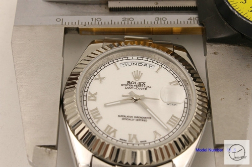 ROLEX Day Date 40mm White Roman Dial Automatic Limited Stainless Steel AYZ1403202031820