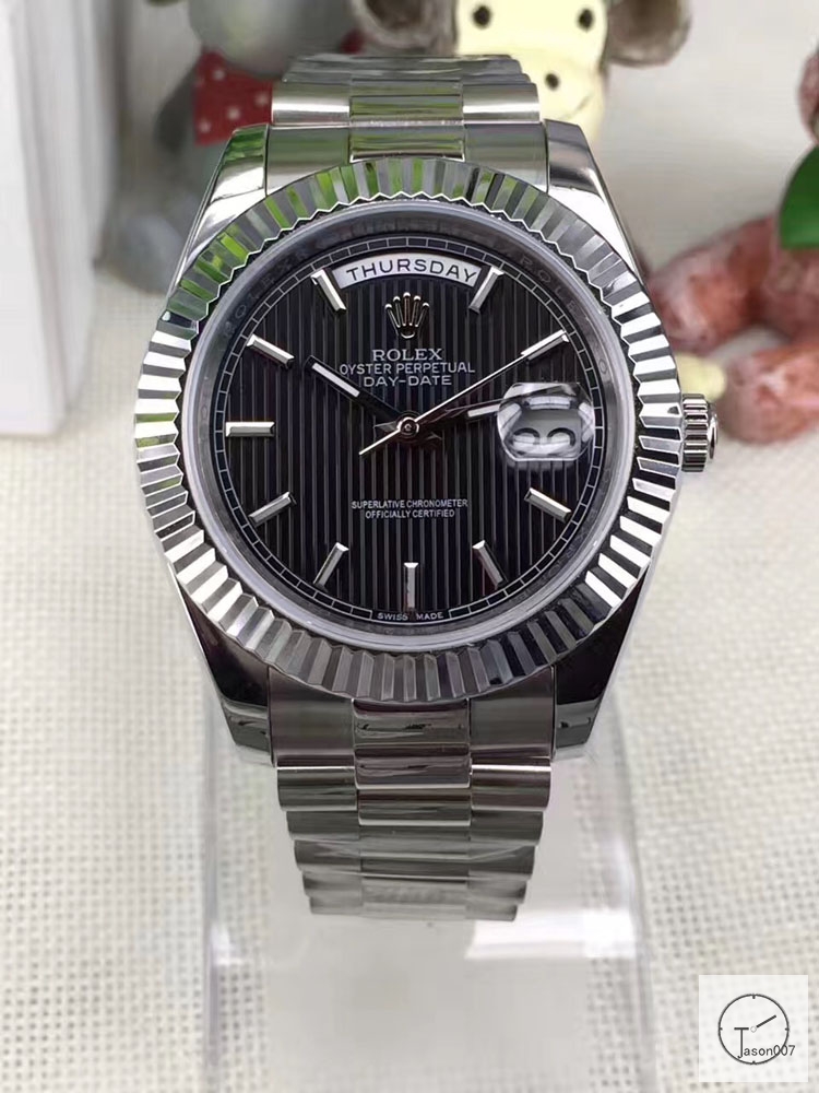 ROLEX Day Date 40mm Black Dial Automatic Limited Stainless Steel AYZ1410202031820