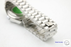 ROLEX Day Date 36mm Silver Diamond Dial Automatic Limited Stainless Steel AYZ1396202031800