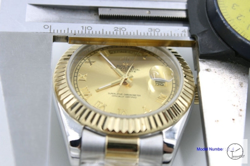 ROLEX Day Date 40mm Tow Tone Yellow Gold Dial Automatic Limited Stainless Steel AYZ14202031820