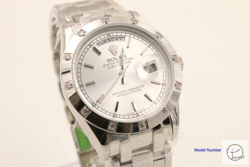 ROLEX Day Date 36mm Silver Dial Limited Stainless Steel AYZ1391202031820