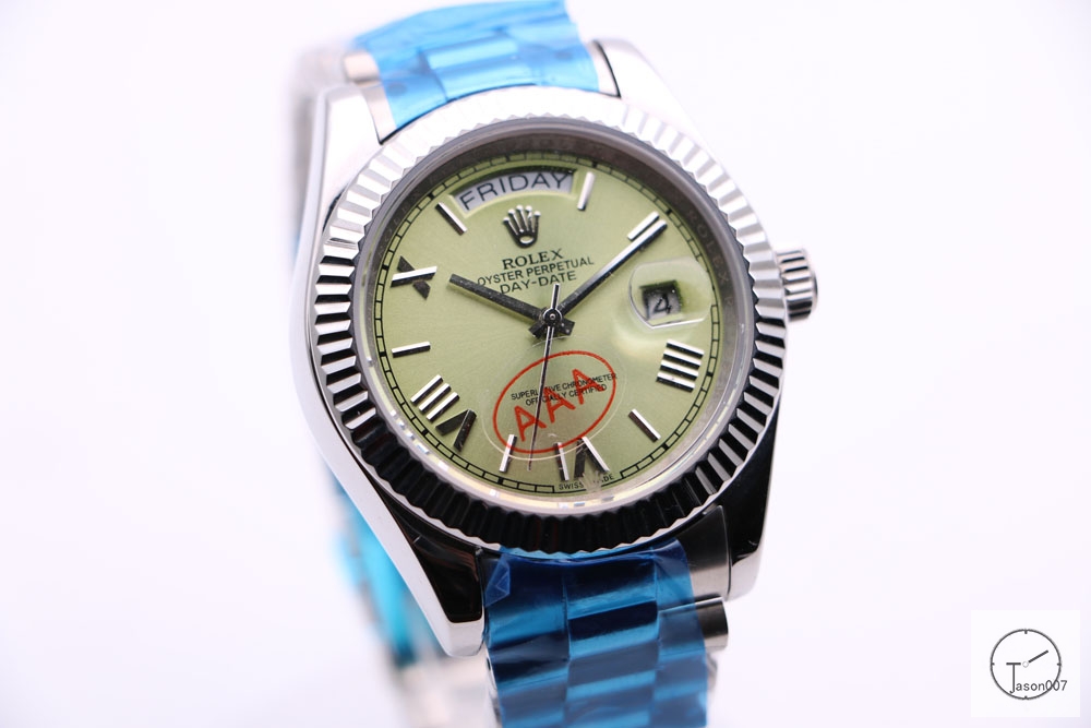 ROLEX Day Date 40mm Green New Roman Dial Automatic Limited Stainless Steel AYZ141202031820
