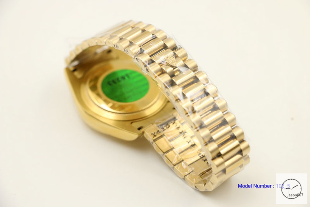 ROLEX Day Date 40mm 18K Gold Case Gold Dial Automatic Limited Stainless Steel AYZ2456902036860