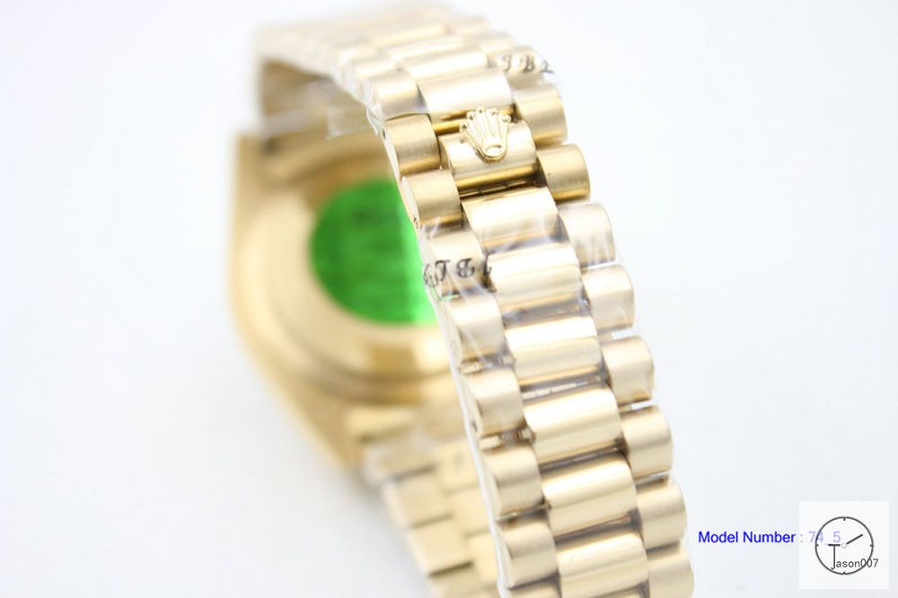 ROLEX Day Date 36mm 18K Gold Case Yellow Gold Dial Automatic Limited Stainless Steel AYZ2443902036840