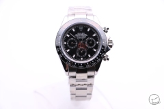 ROLEX Cosmograph Daytona Black Dial Ceramic Bezel Automatic Movement Brown Leather Strap Oyster Bracelet Automatic Men's Watch 116599 AAYZ25238579440