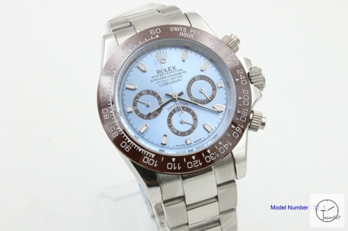 ROLEX Cosmograph Daytona Ice Blue Face Chestnut Ring Stainless Steel Oyster Bracelet Automatic Men's Watch 116506 AAYZ25168569440