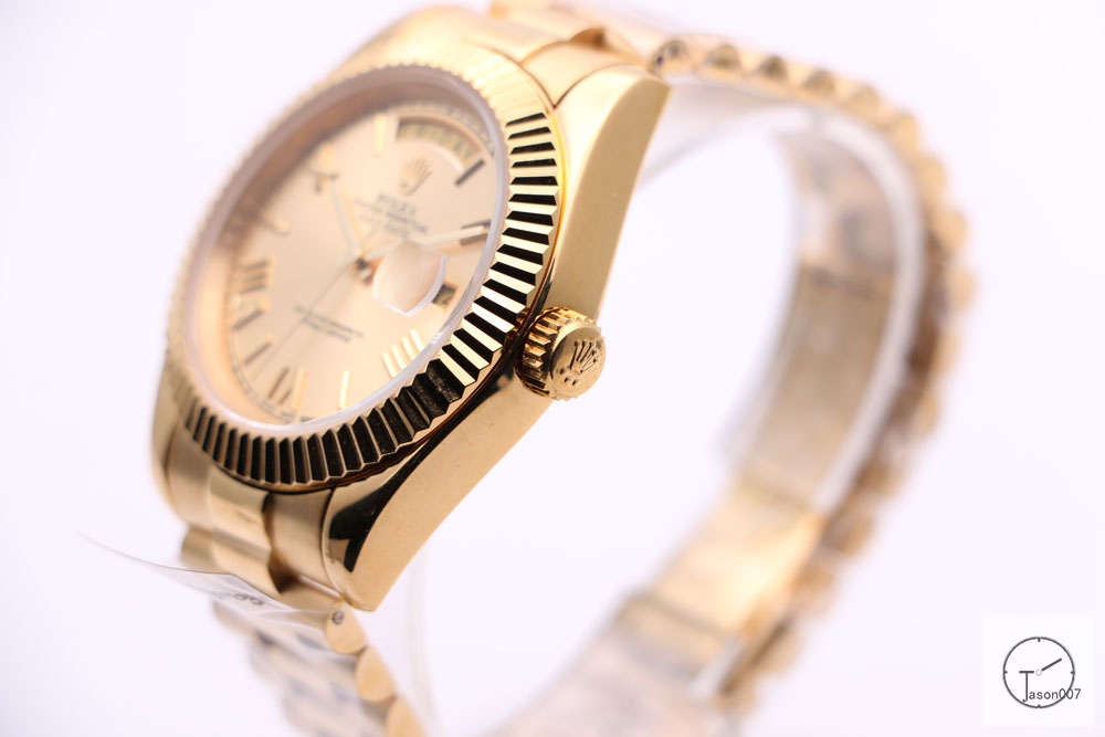 ROLEX Day Date 40mm 18K Gold Case Gold Dial Automatic Limited Stainless Steel AYZ2461902036860