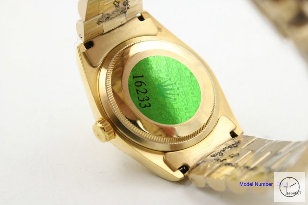 ROLEX Day Date 36mm 18K Gold Case Gold Dial Automatic Limited Stainless Steel AYZ2429302036820