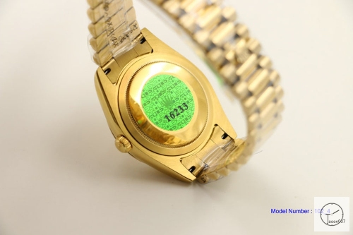 ROLEX Day Date 40mm 18K Gold Case Gold Dial Automatic Limited Stainless Steel AYZ2456902036860