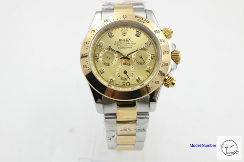 Rolex Cosmograph Daytona Two Tone Yellow Gold Diamond Dial Stainless steel and 18K Yellow Gold Oyster Bracelet Automatic Men's Watch 116523WSO AAYZ25458579440