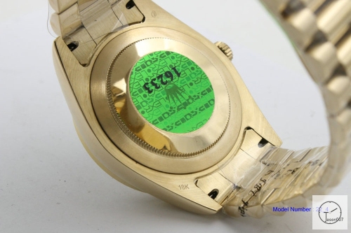 ROLEX Day Date 40mm 18K Gold Case Shell Diamond Dial Diamond Bezel Automatic Limited Stainless Steel AYZ2451902036880
