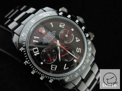 Rolex Daytona Black Dial Black DLC PVD Custom Stainless Steel 116520 Black Dial Custom AAYZ25378579450