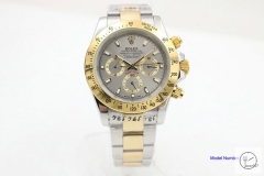 Rolex Cosmograph Daytona Grey Dial Stainless steel and 18K Yellow Gold Oyster Bracelet Automatic Men's Watch 116523WSO AAYZ25438579440
