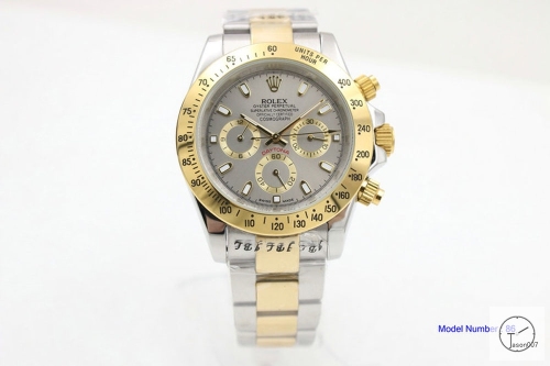 Rolex Cosmograph Daytona Grey Dial Stainless steel and 18K Yellow Gold Oyster Bracelet Automatic Men's Watch 116523WSO AAYZ25438579440