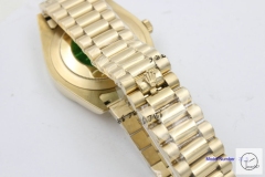 ROLEX Day Date 40mm 18K Gold Case SilVer New Roman Dial Automatic Limited Stainless Steel AYZ2454902036860