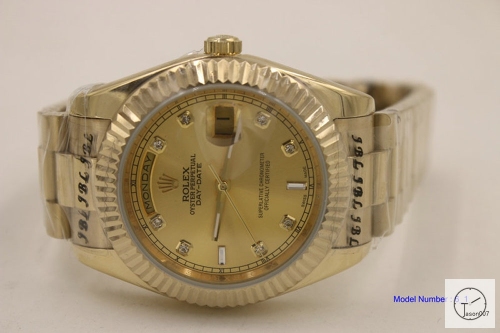 ROLEX Day Date 40mm 18K Gold Case Gold Diamond Dial Diamond Bezel Automatic Limited Stainless Steel AYZ2450902036860