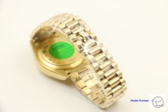 ROLEX Day Date 40mm 18K Gold Case Black New Roman Dial Automatic Limited Stainless Steel AYZ2453902036860