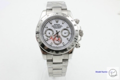 ROLEX Cosmograph Daytona White Dial Stainless Steel Oyster Bracelet Automatic Men's Watch 116520WSO AAYZ25088569420