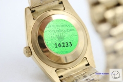 ROLEX Day Date 36mm 18K Gold Case Black Roman Dial Automatic Limited Stainless Steel AYZ2442902036840