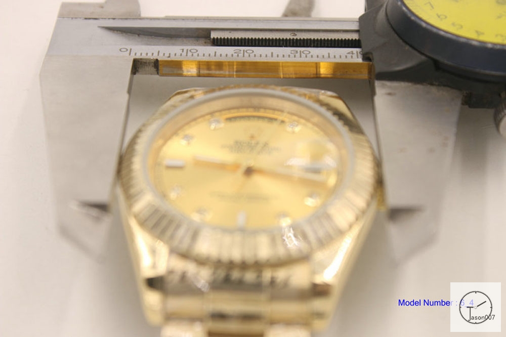 ROLEX Day Date 40mm 18K Gold Case Gold Diamond Dial Diamond Bezel Automatic Limited Stainless Steel AYZ2450902036860