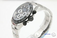 ROLEX Cosmograph Daytona Black Diamond Face Chestnut Ring Stainless Steel Oyster Bracelet Automatic Men's Watch 116506 AAYZ25178569440