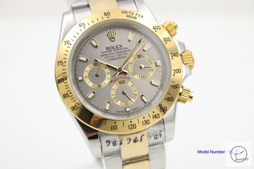 Rolex Cosmograph Daytona Grey Dial Stainless steel and 18K Yellow Gold Oyster Bracelet Automatic Men's Watch 116523WSO AAYZ25438579440