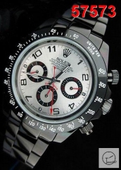 Rolex Daytona White Number Dial Black DLC PVD Custom Stainless Steel 116520 Black Dial Custom AAYZ25398579450