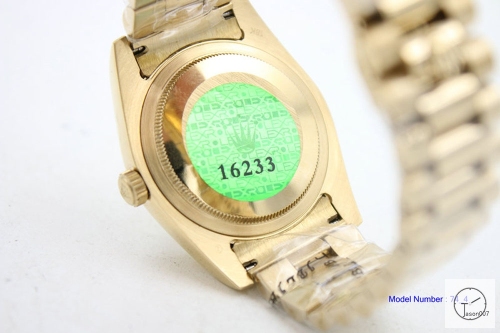 ROLEX Day Date 36mm 18K Gold Case Yellow Gold Dial Automatic Limited Stainless Steel AYZ2443902036840